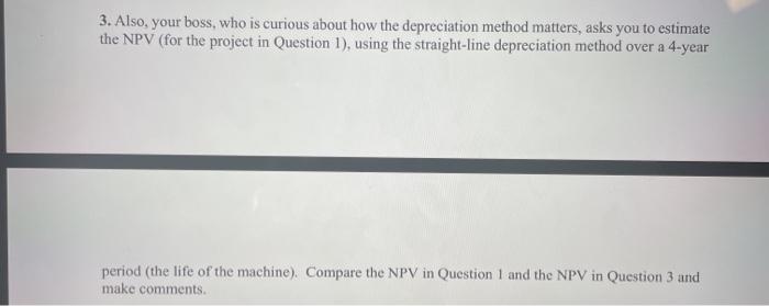 to a consultant to review some new milling machines. Now, the company