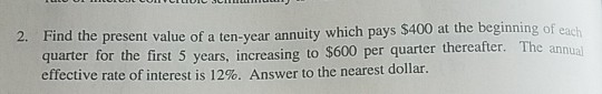  can u solve this using the annuities payable more frequently than