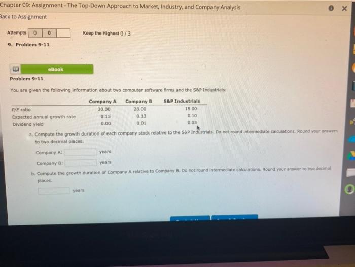 please help all tutors have given me wrong answers Chapter 09: Assignment.