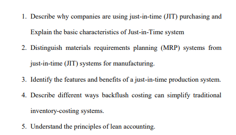 (L03) Managers frequently use a process management method known as lean thinking,