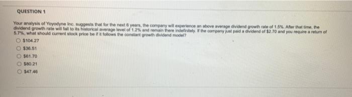 Solve question either by financial calculator and indicating inputs or using a