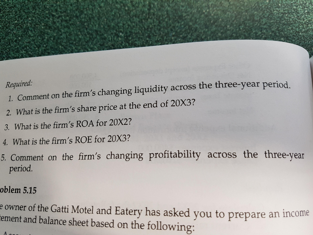 Number of times interest earned ratio h. Fixed charge coverage ratio i.