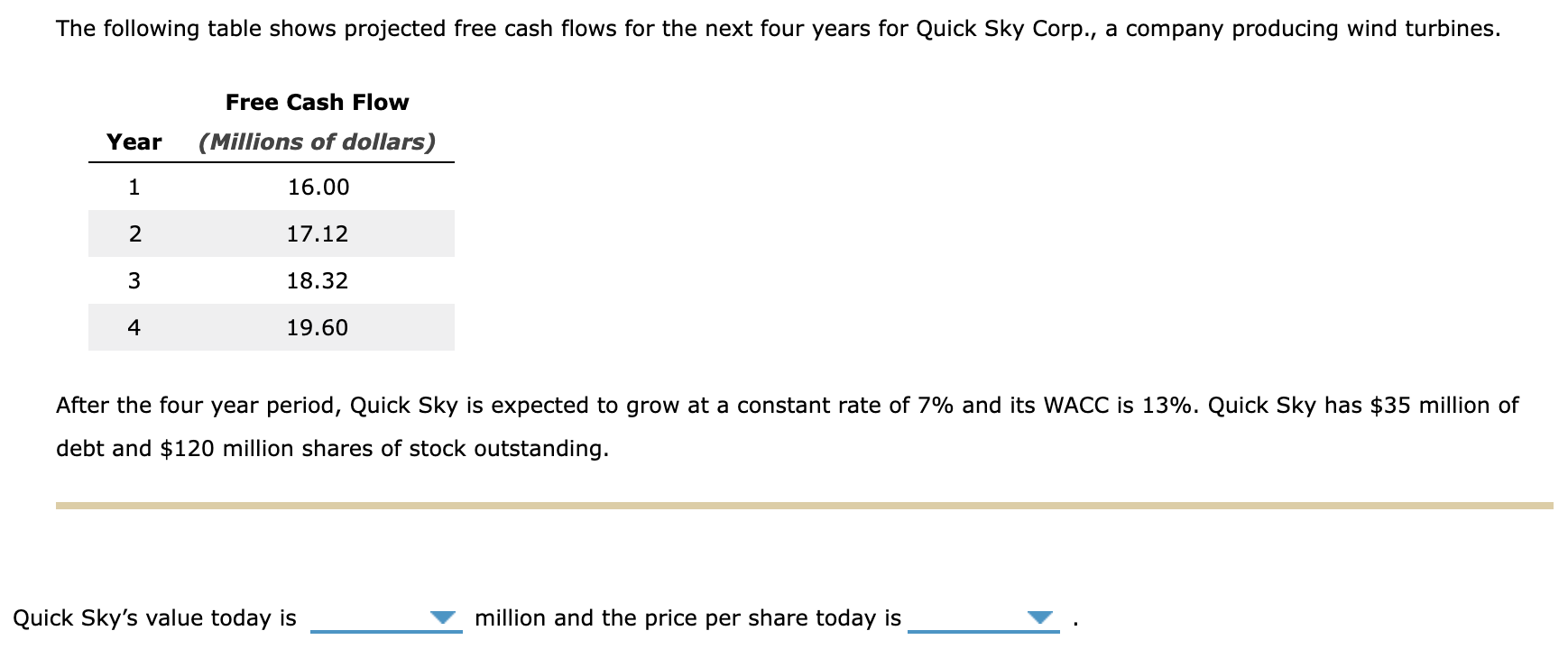 options for blank #1 : options for blank #2 : The