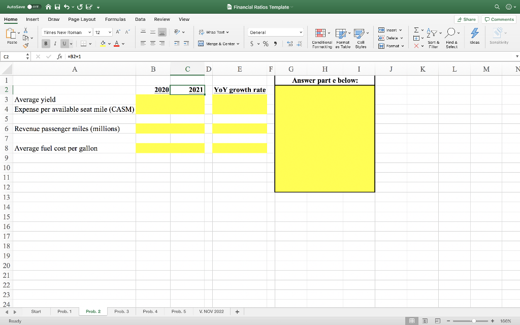 Make sure to use the last 3 full years! https://americanairlines.gcs-web.com/financial-results/financial-aal A4 fx