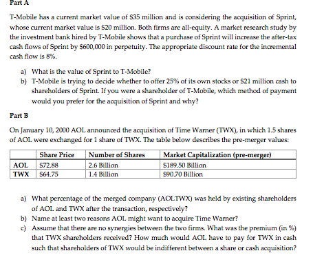 Please show all work for all parts, this is all the