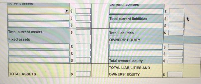 2016 and 2017 b. list all the working capital accounts c. find