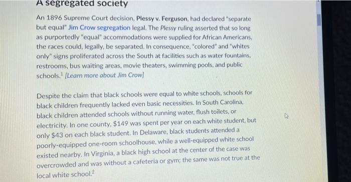 reviewed the links above, answer the following Questions: i. Who are the