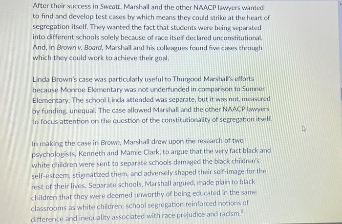 but more importantly when did this case achieve its greatest impact? v.