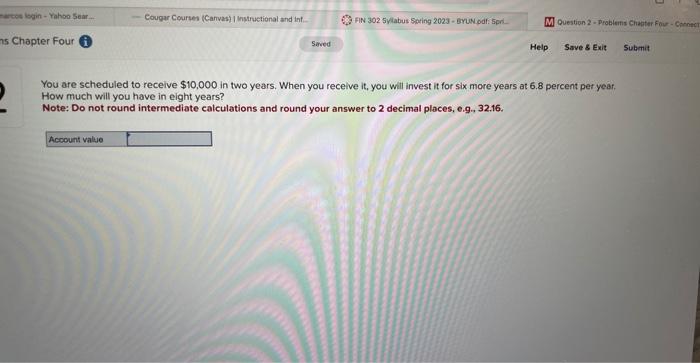 to solve. thank you. Solve for the unknown interest rate in each
