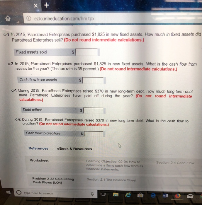 financial statements for Parrothead Enterprises ARRO HEAD ENTERPRIS 2014 and 2015 Partial