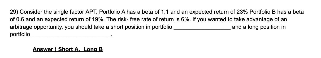 Can you please further explain the correct answer 29) Consider the single
