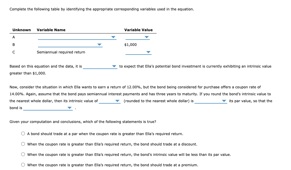 valuation The process of bond valuation is based on the fundamental concept