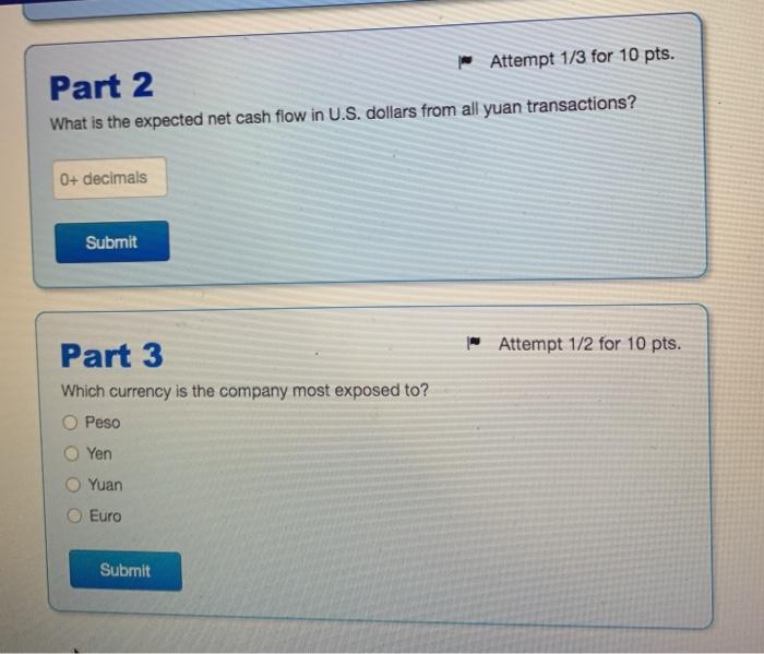 one year and all foreign currency transactions for Delta Blue Inc, a