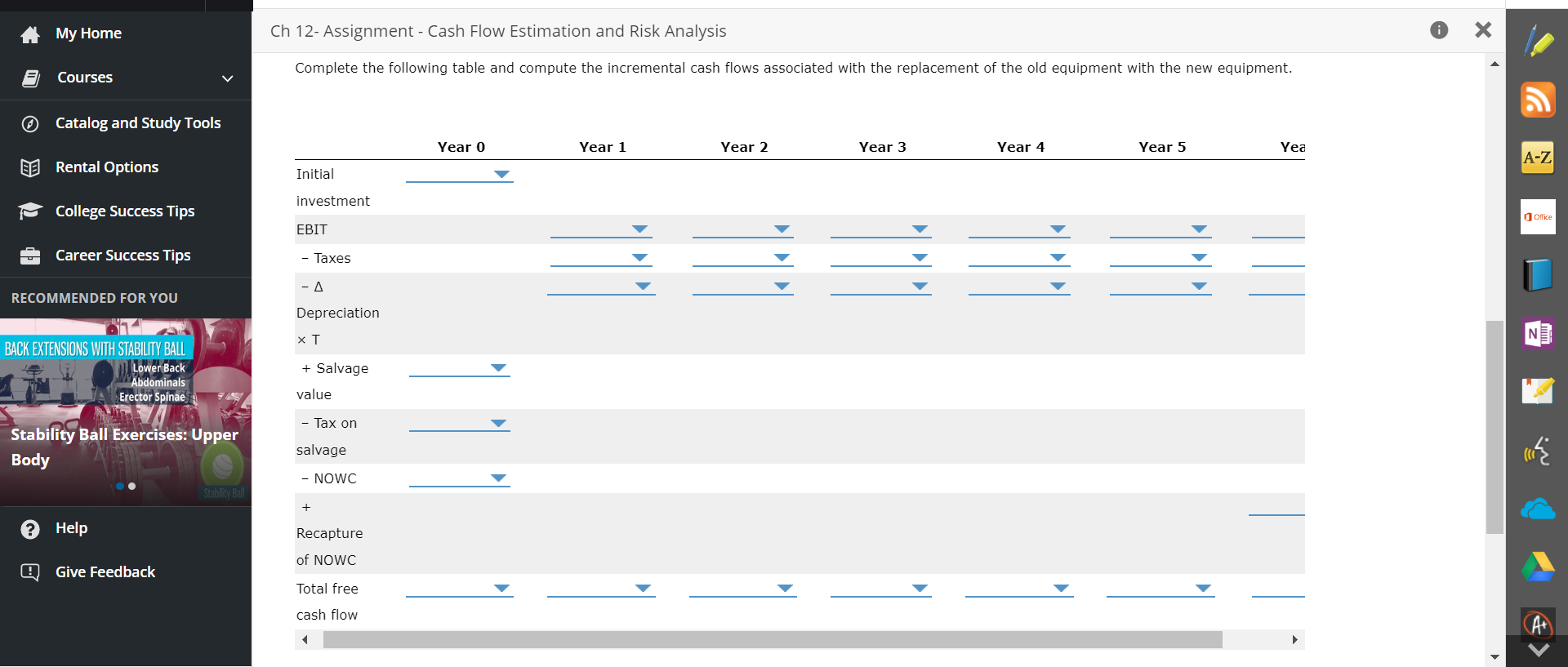 current equipment or replace the equipment with newer equipment. The company will