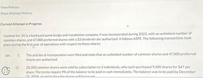  Show Attempt History Current Attempt in Progress Ivanhoe Inc. (II) is