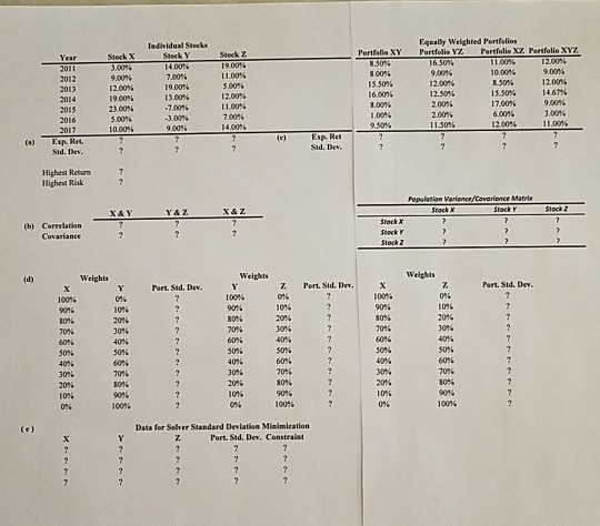 NOTE: PLEASE USE THE ATTACHED EXCEL FILE TITLED "Homework for Chapter 14_Excel"