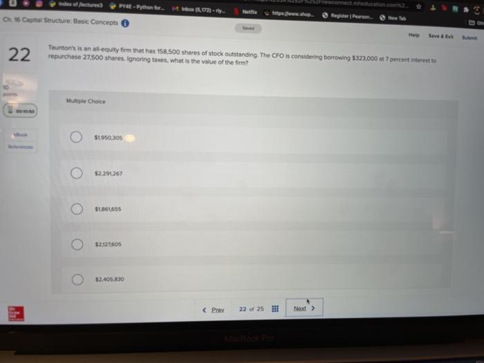  Pre-python M Mes 16,172) - the a Capital Structure. Basic Concepts