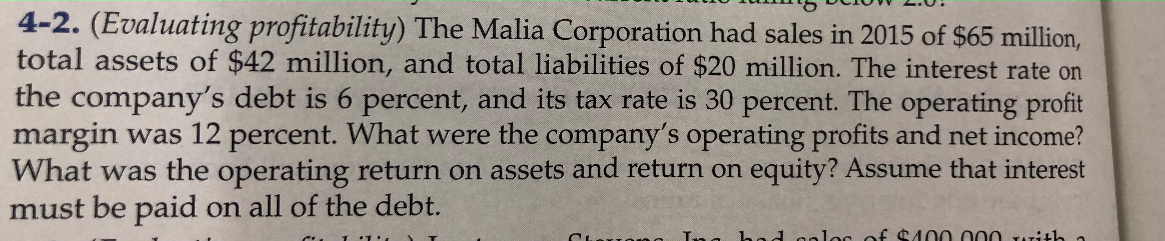 A. Winston Corporation earned an operating profit margin of 10 percent based