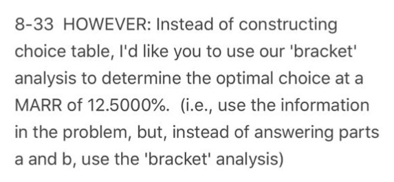 the answer after you change the question. The owner of a downtown