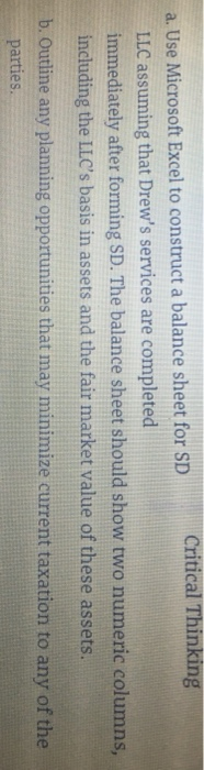 formed, he will prepare a plan for developing the property and secure