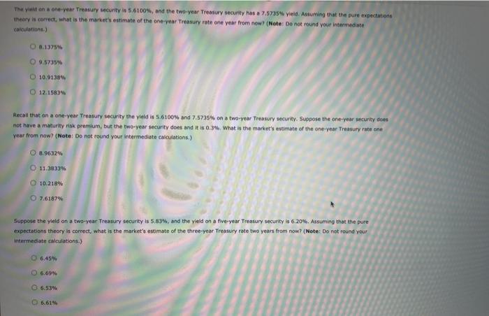 interest rates can be used to estimate future short-term interest rates Based