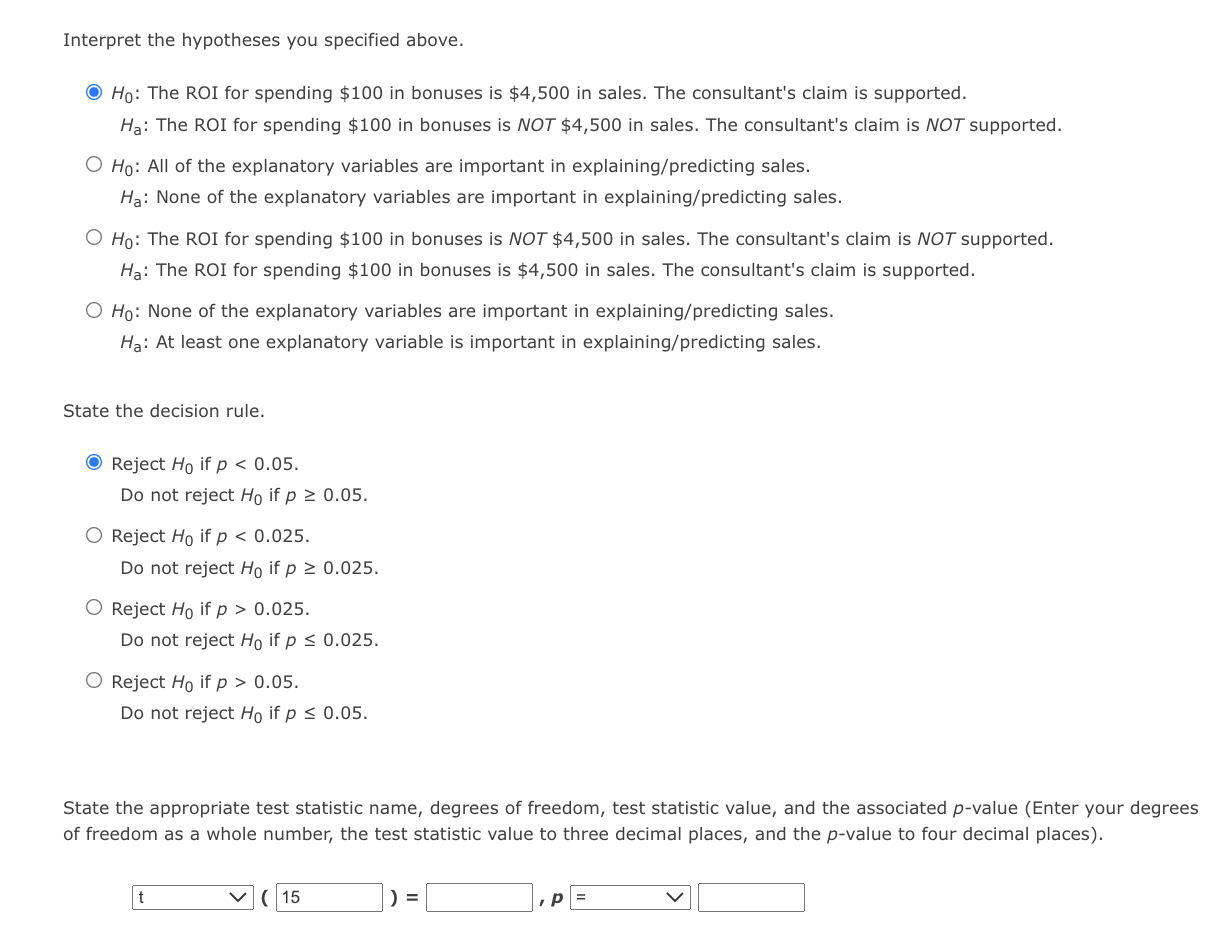 but can't solve the rest. SALES ADV BONUS MKTSHR COMPET 963.5 374.27