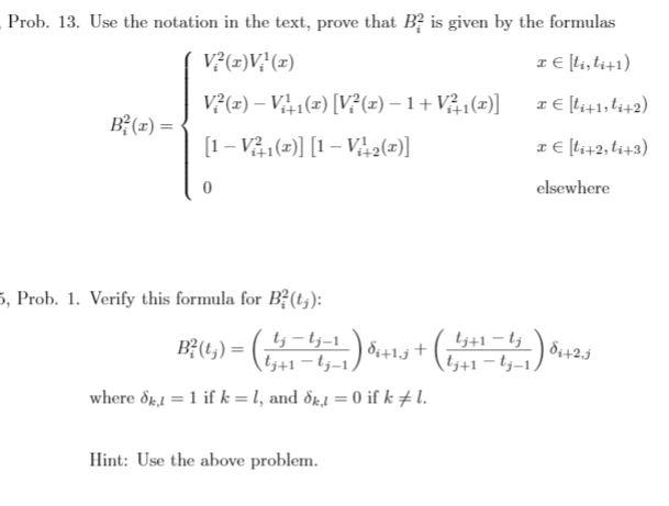  Please answer both questions Prob. 13. Use the notation in the