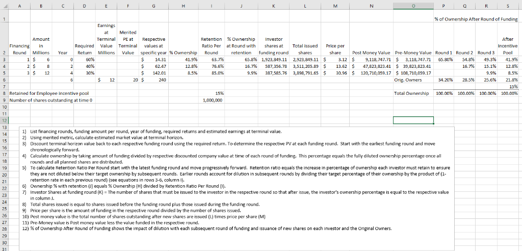attached Excel document. Use this document and address the following questions to
