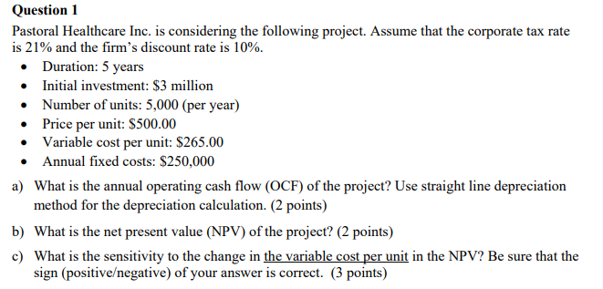 (i.e., do not use class exercise template) to perform your calculations. As