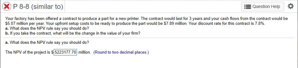 I keep getting the wrong number. Help me solve A and B.