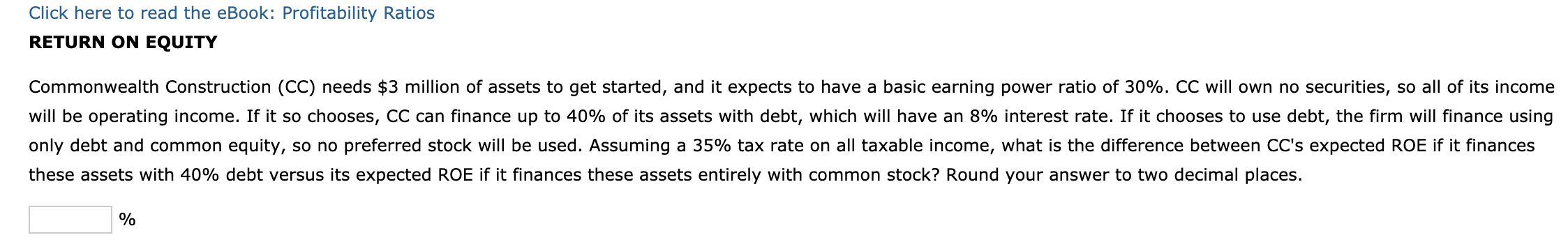 Click here to read the eBook: Profitability Ratios RETURN ON EQUITY