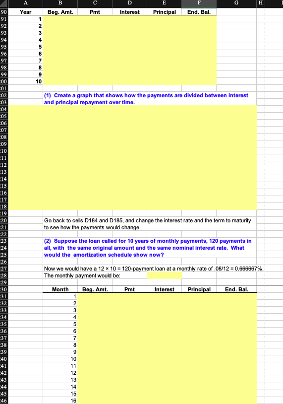 FV at 0%, 5%, and 20% for 0, 1, 2, 3, 4,