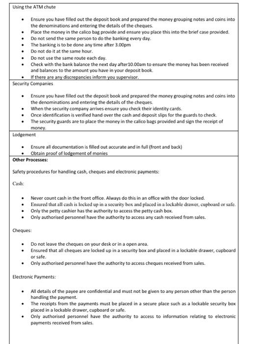 a part-time Accounting Assistant for Complete Business Services. As part of this