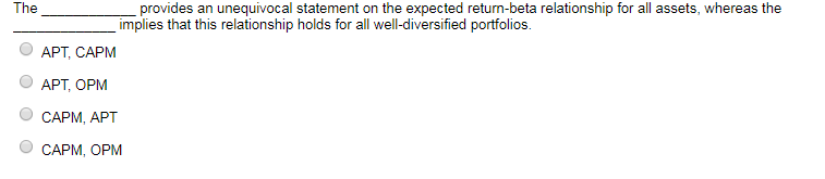  provides an unequivocal statement on the expected return-beta relationship for all