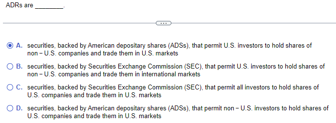 all combinations of the two assets will result in portfolios that are