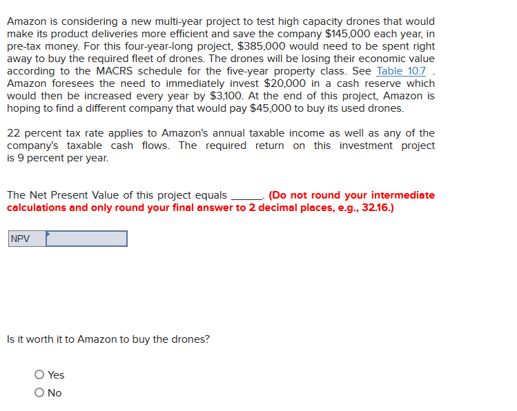  Amazon is considering a new multi-year project to test high capacity