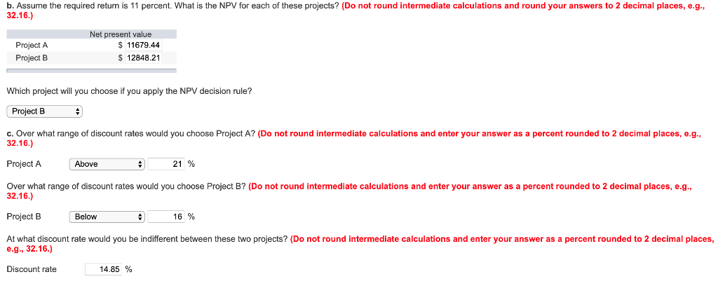 Cash Flow (A) -$ 52,000 Cash Flow (B) -$52,000 15,800 28,000 1