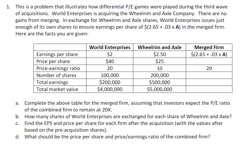 Set A as 1 1. This is a problem that illustrates how