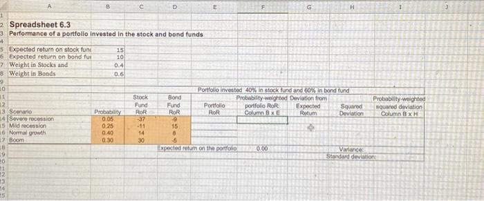 please explain with excel formulasthe first excel sheet is for questions 6