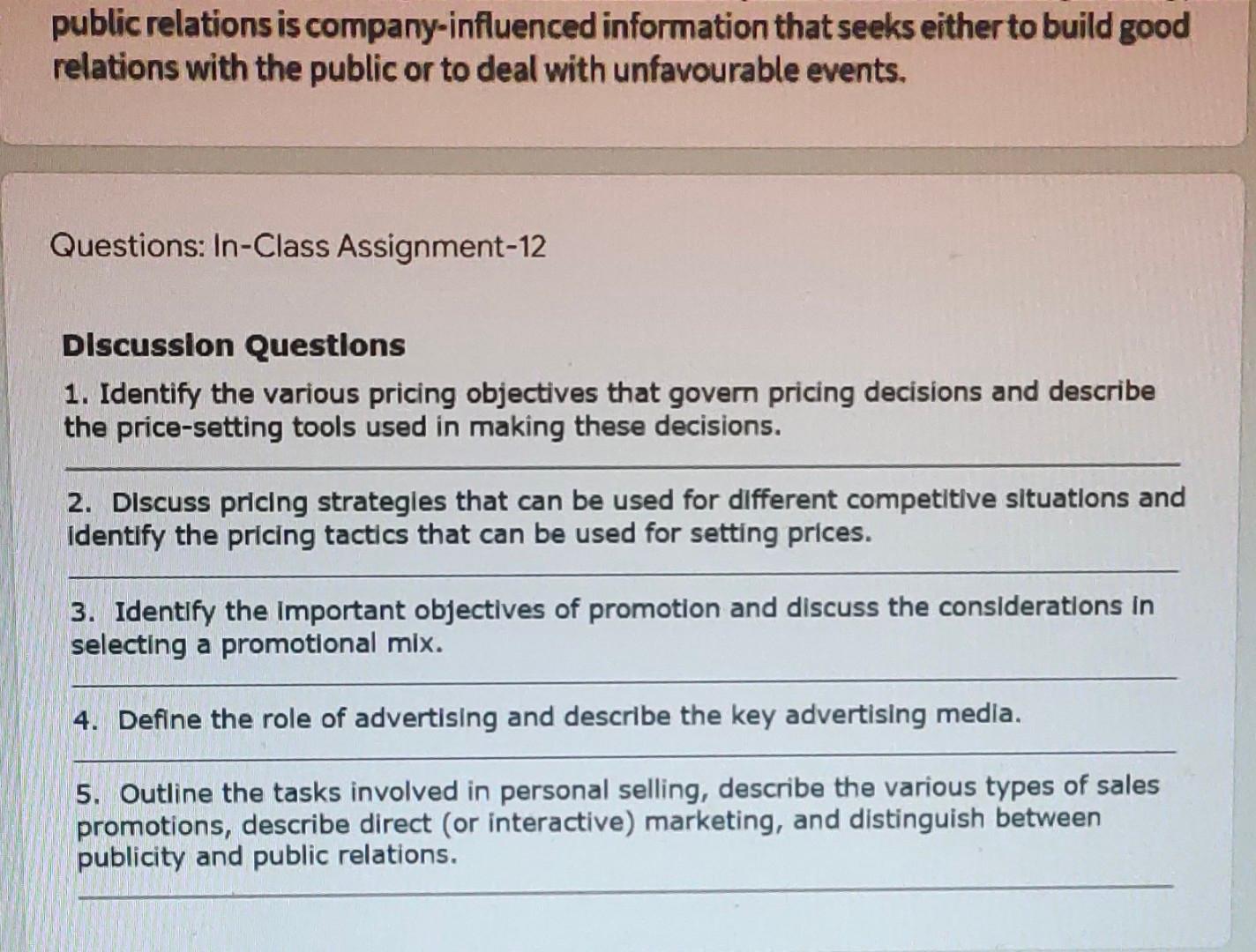 is used for establishing market share. The seller is willing to accept