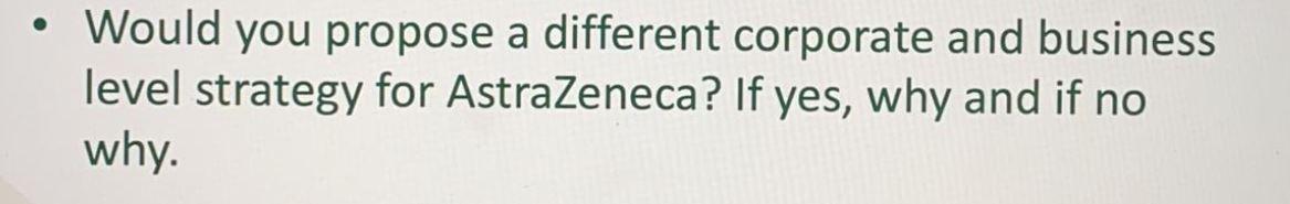 please i need help in this. . Would you propose a different