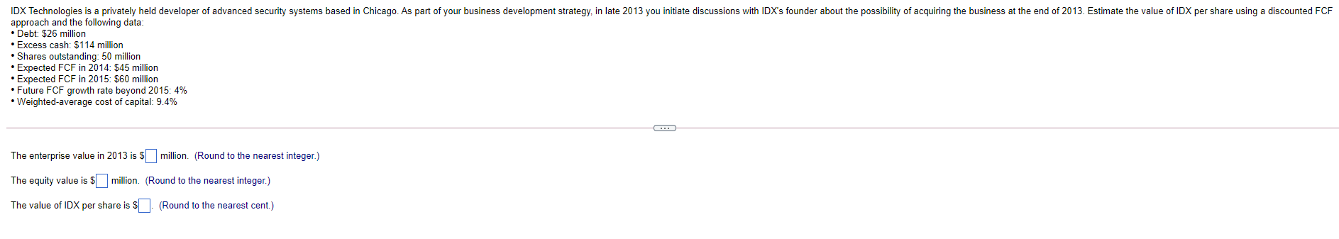 IDX Technologies is a privately held developer of advanced security systems