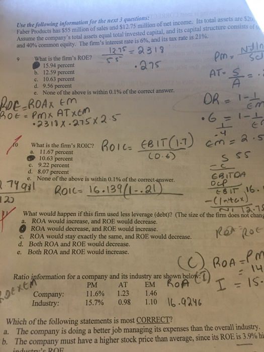  help needed 9-11 please dont use excel and show all the