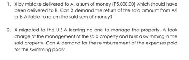 promises to give P10,000 to Y, if the latter will graduate from