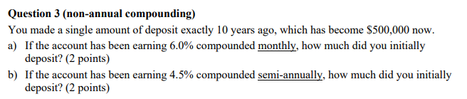 (i.e., do not use class exercise template) to perform your calculations. As