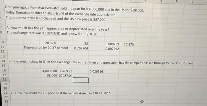 solve for a, b, and c. (ignore the workumbers under each problem)