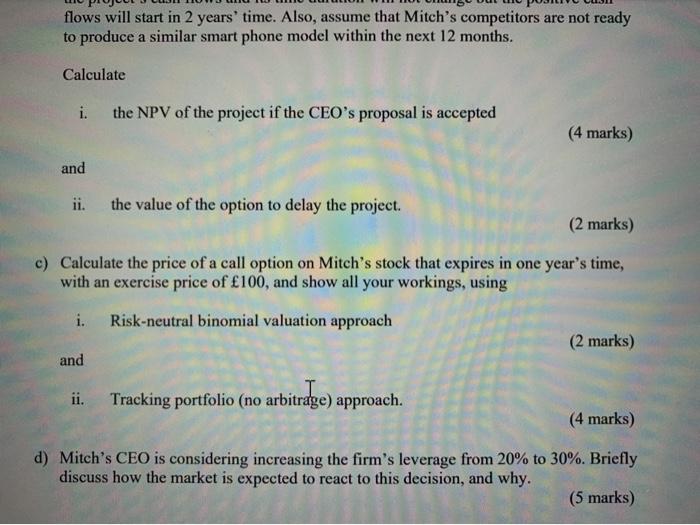 all parts Mitch Plc, a UK-based smart phone manufacturer, is considering adding