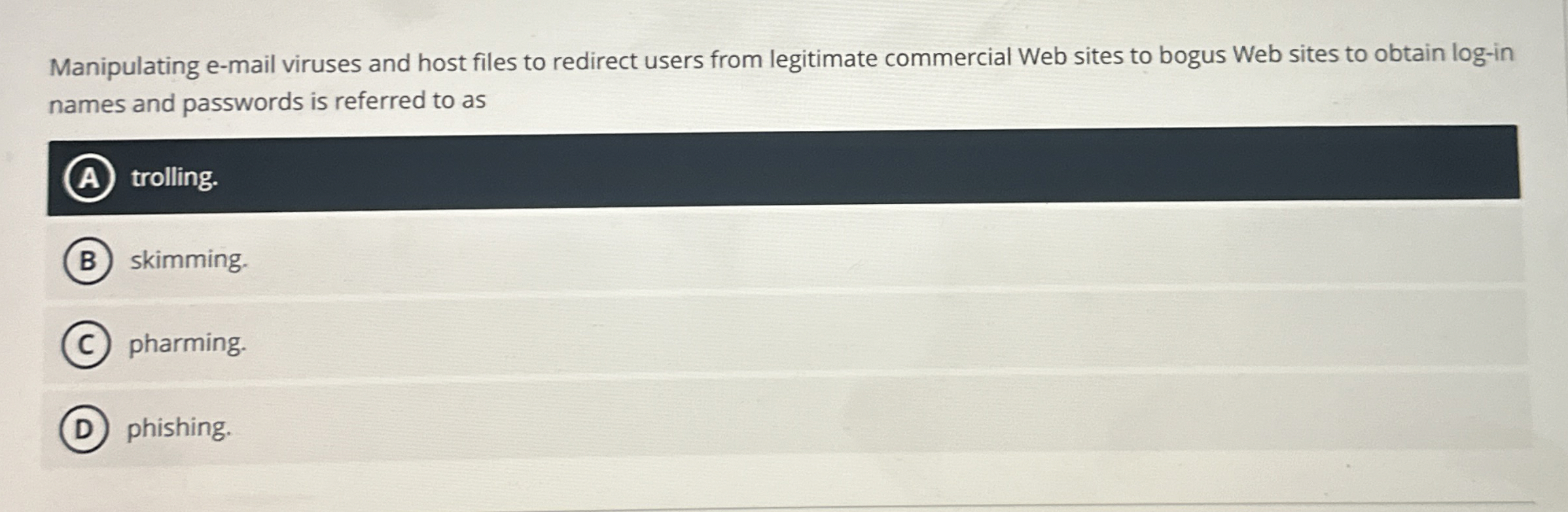  Manipulating e-mail viruses and host files to redirect users from legitimate