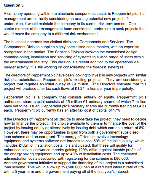 Case introduction to question There has been much recent volatility within a