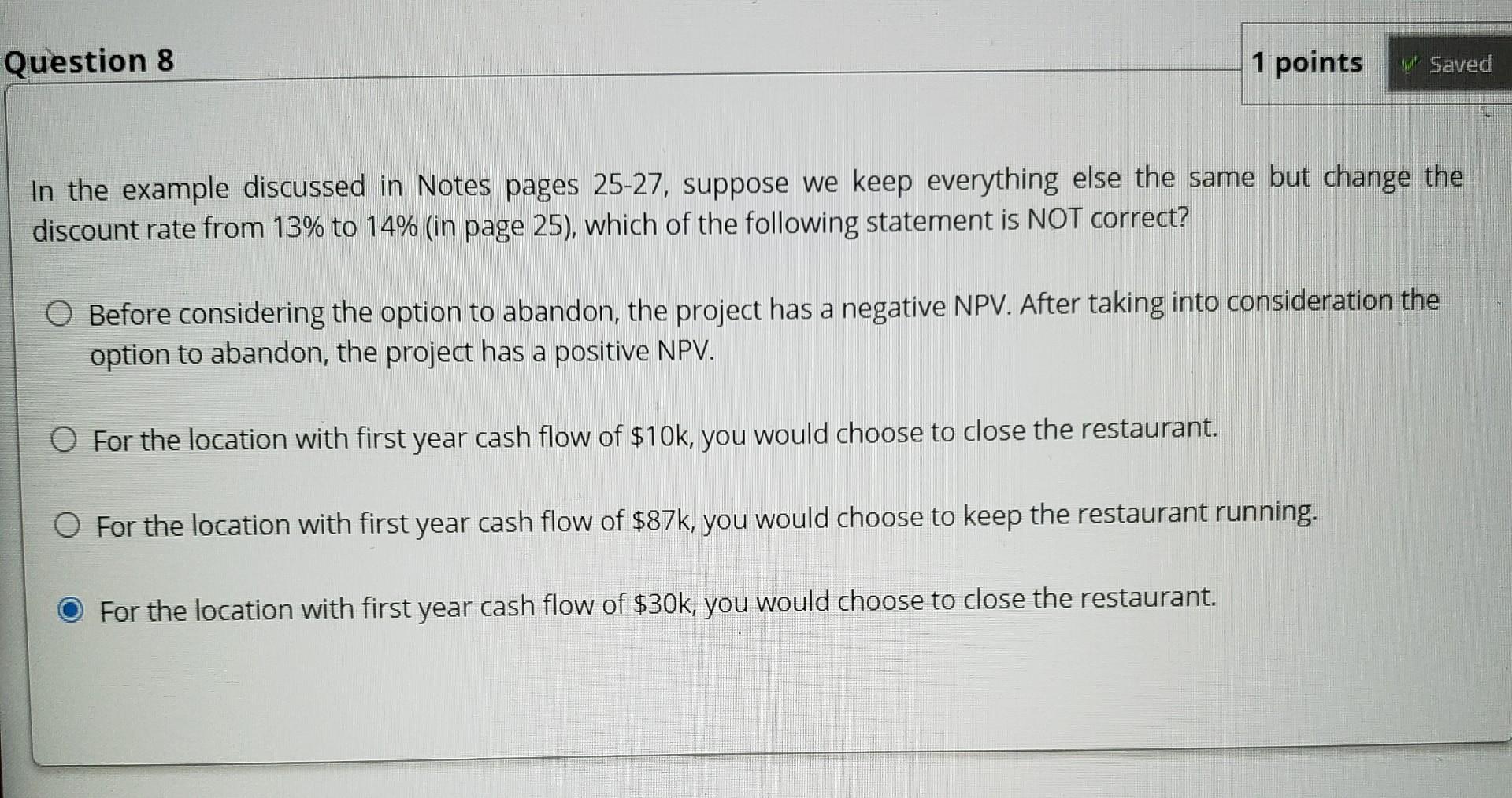to know if the expansion plan makes sense from a financial standpoint.